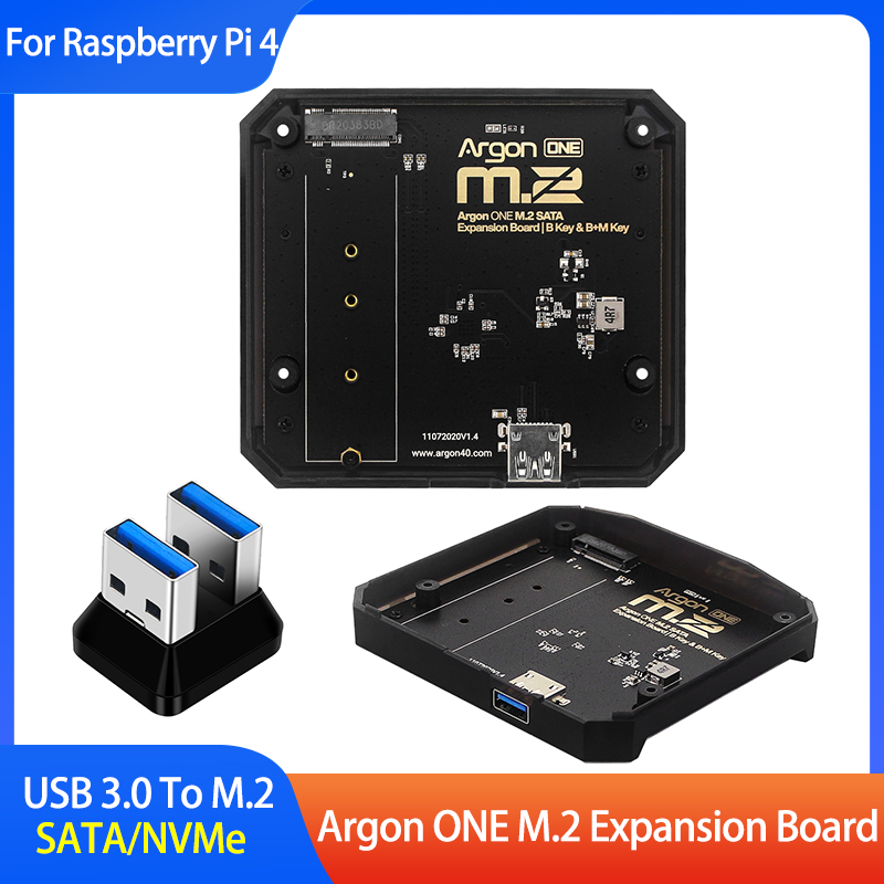 Argon One V3 M.2 Nvme Case - Argon ONE M.2 확장 보드 USB
