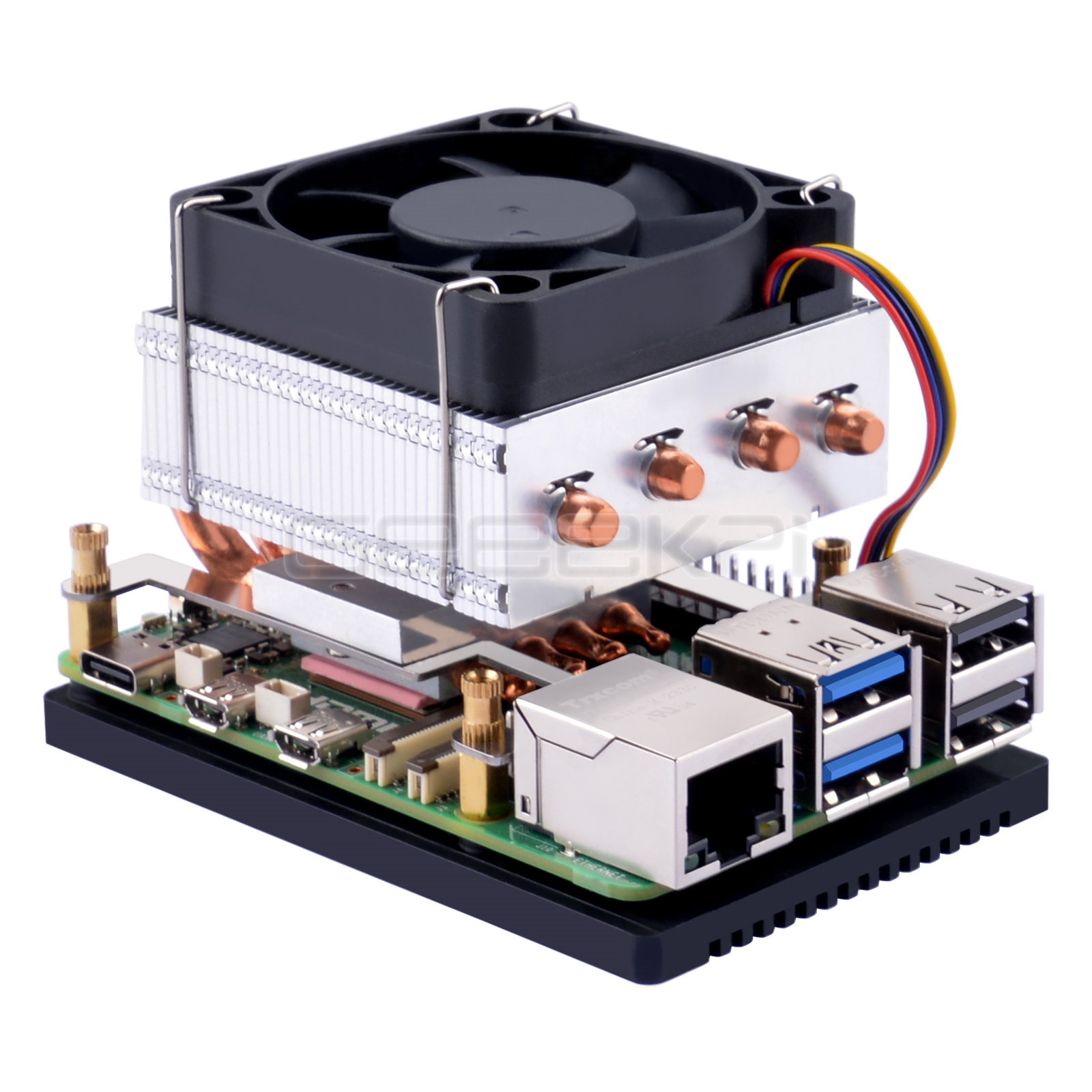 Argon One V3 M.2 Nvme Case - Raspberry Pi 5 CPU 팬용 Geeekpi