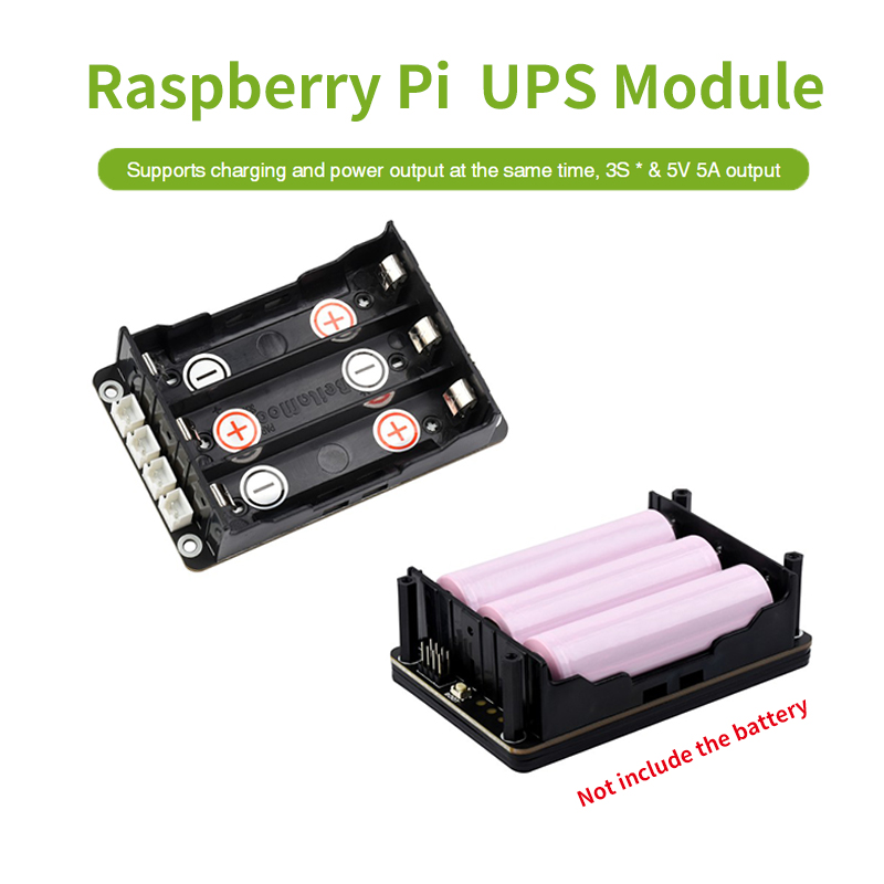 Raspberry Pi 5 UPS HAT 지원 Pi 4 - Raspberry Pi Uninterrupted Power Supply Ups 18650 리뷰 및 가격