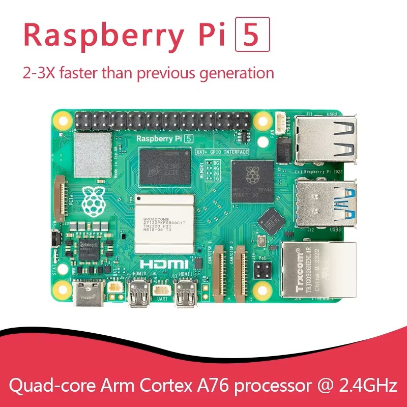 공식 정품 라즈베리 파이 5, 신제품 출시: 16GB  - Raspberry Pi 5 8Gb Board 리뷰 및 가격